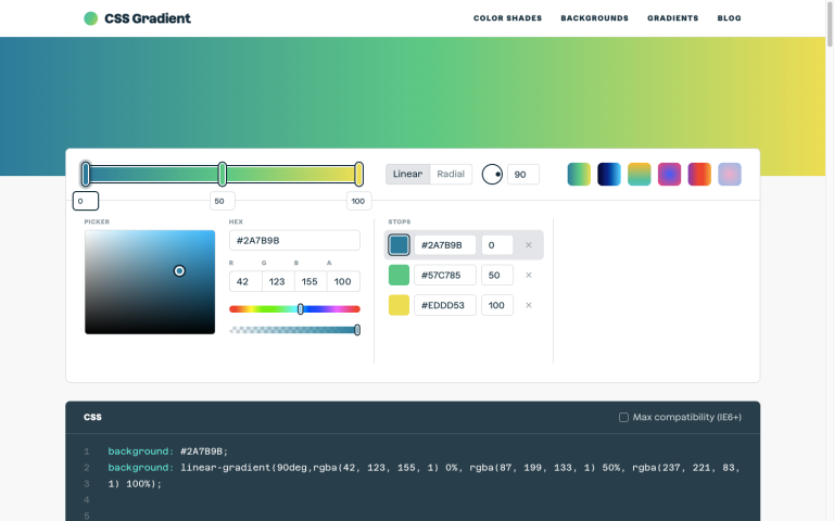 CSS Gradient