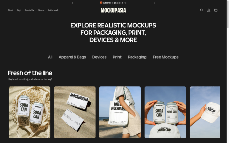 Mockup Asia
