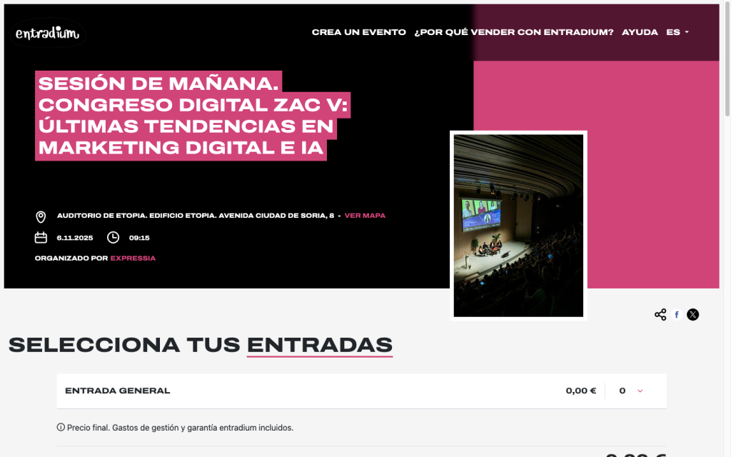 V Congreso Digital ZAC: Últimas tendencias en Marketing Digital e IA